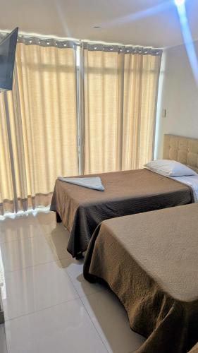 Llit o llits en una habitació de Solaris