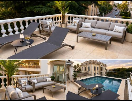 Villa Californie Prestige Cannes - Piscine Privée & Terrasses