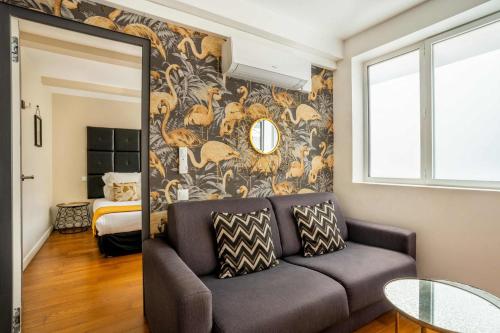 Montmartre Cozy and bright 1BD with terrace