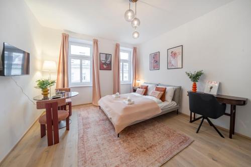 Stylish Studios near Stephansplatz, Kitchen, no Elevator