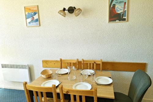 Apartment on the snow front Arc 1800 Paradiski