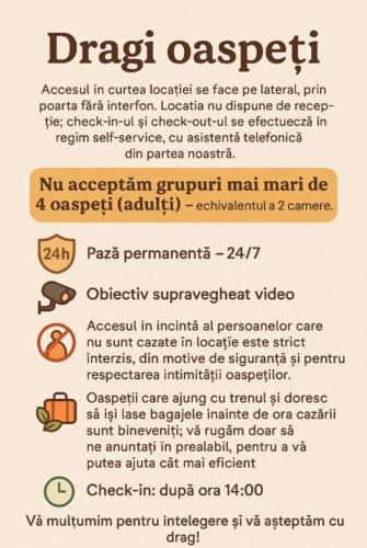 a screenshot of a text message explaining the dangers of dragon possession at Vila Ardealul in Mangalia
