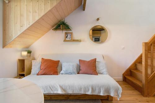 Duplex 6 pers. vue montagne & ski