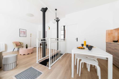 Logement Premium avec Grande Salle de Bain - 6P