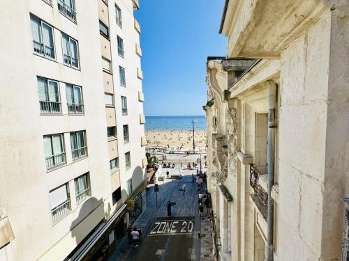 Duplex proche grande plage en plein centre ville des Sables
