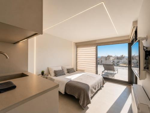 Luxury Studio Panoramic Sea & City View Central