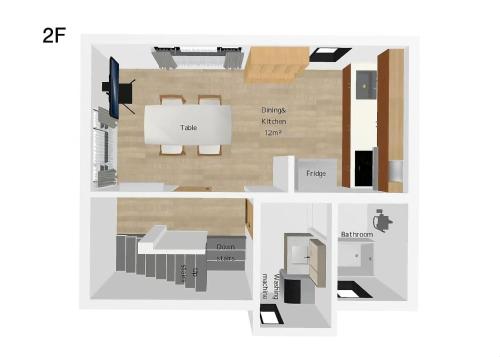 ISSHUKU-VITA初台II-Shibuya Entire Detached House -Garden Access-6 Guests-8min Walk to Nishi-Shinjuku-Gochome