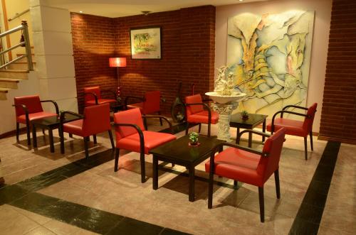 Posezení v ubytování Ñikén Hotel & Spa