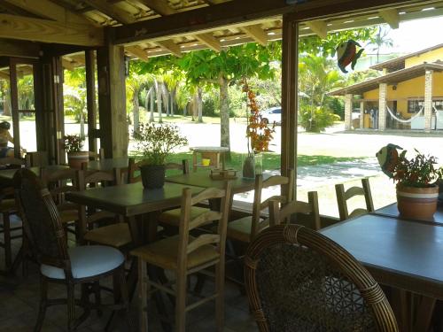 Restaurace v ubytování Recanto dos Machados