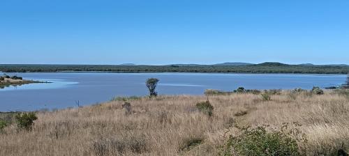 a view of a large body of water at Vaalkop Dam Reserve Log Cabin, Self-Catering, Beestekraal in Beestekraal