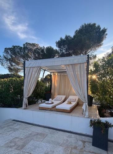 Villa "LES ALIZES" Etage côté PISCINE - APERCU MER