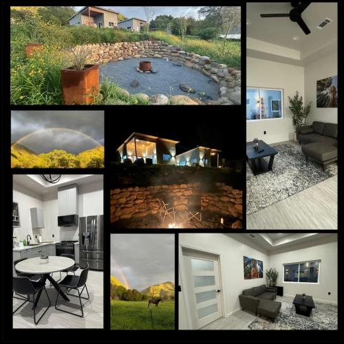 a collage of pictures of homes and a house at Muniz Village in Three Rivers