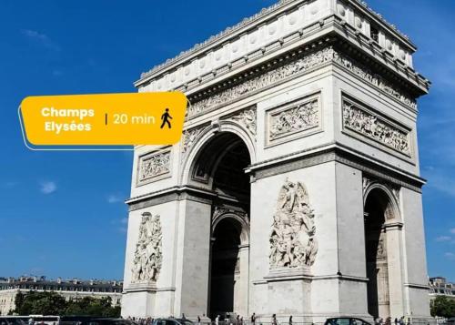 Merveilleux appartement au coeurs du Parc- Monceau