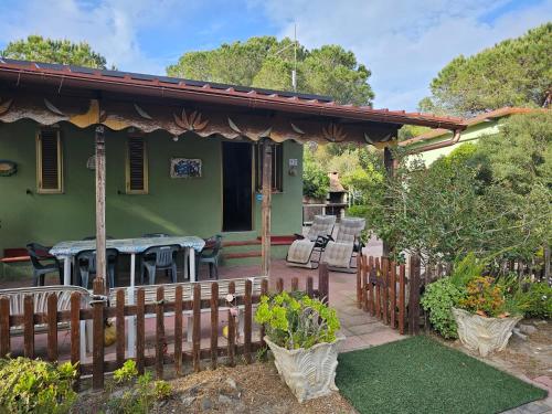 Bungalow inside a Campsite