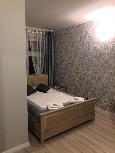 Postel nebo postele na pokoji v ubytování Laura