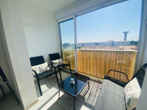 Studio cabine, parking, près plage - 4 pers. - FR-1-874-95