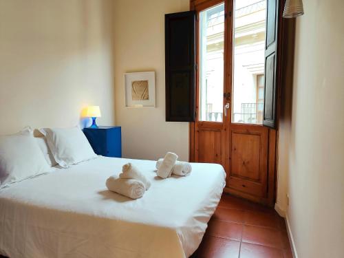 RL Spacious 2-Bed Apt on La Rambla. Wifi Central