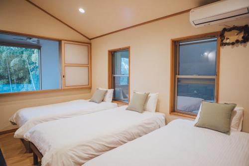 海 竹 楽器 温泉別荘A House 最大8名 城ヶ崎海岸 伊豆高原 大室山 2階から海を望める宿