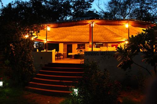 Zahrada ubytování Jungle View Resort Ranthambhore