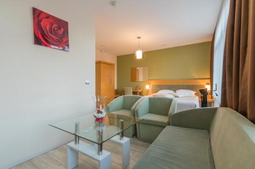 Posezení v ubytování Hotel Port
