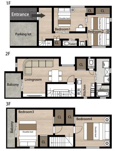 4BR 10pp 6-min JR Direct Shinjuku Shibuya