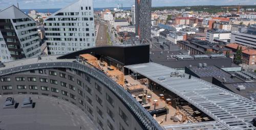 Lapland Hotels Arena — Bird's eye view