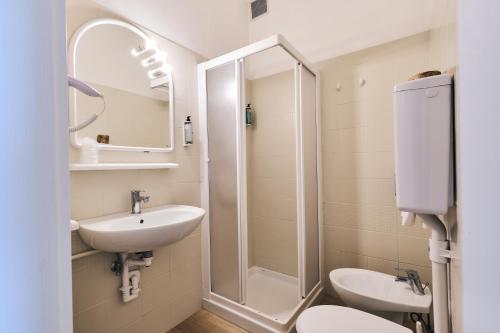 Ванная комната в Hotel Bettina