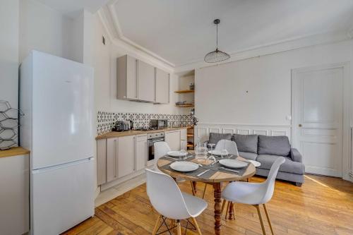 2BDR 4P apartment near Batignolles
