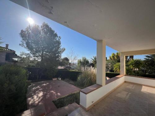 a view of a patio of a house at Casa Buckingham 27b in Torroella de Montgrí