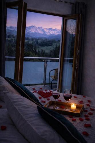 Apartament Queen 2 z Jacuzzi I widokiem na Tatry