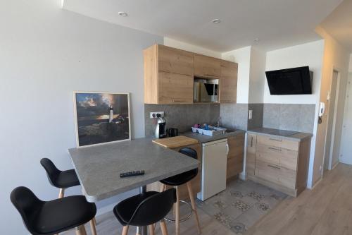 Charming studio with exceptional view