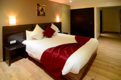 Cama o camas de una habitación en Safar Budget