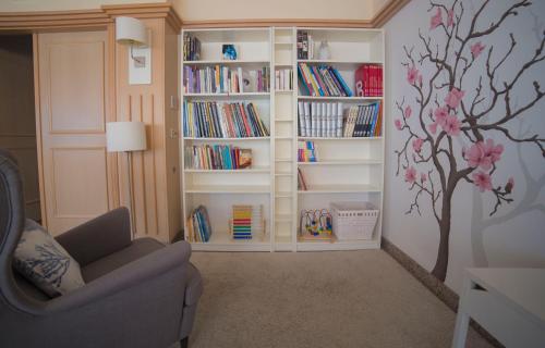 Biblioteca en el hotel
