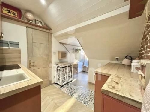 The attic apartment