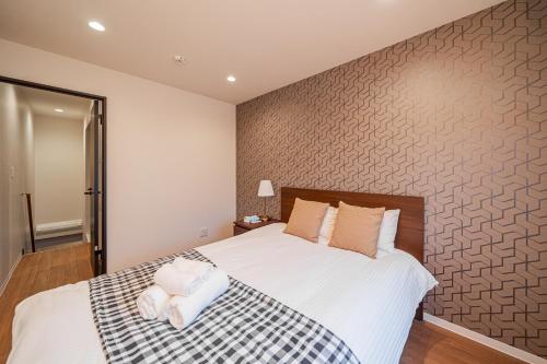 Simple JP house for 5ppl丨2bedrooms丨3stop-Namba 丨kongchan
