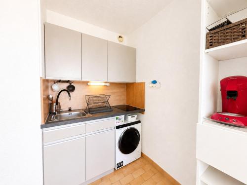Studio cabine face plage, parking - 2 pers.