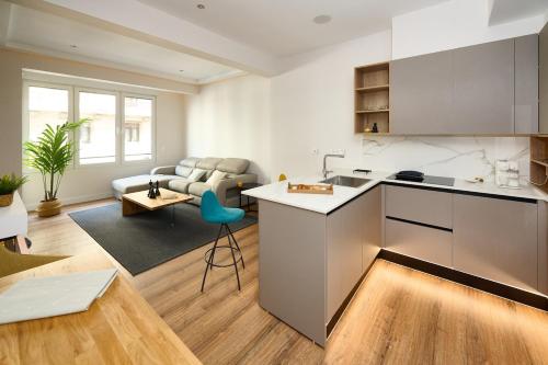 Apartamento NUEVO Lujoso Suites Centro Bilbao Wifi ,Parking
