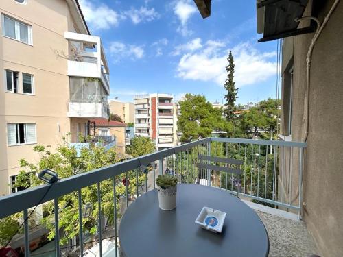 Bright Varnava Square 1BR Two Private Terraces