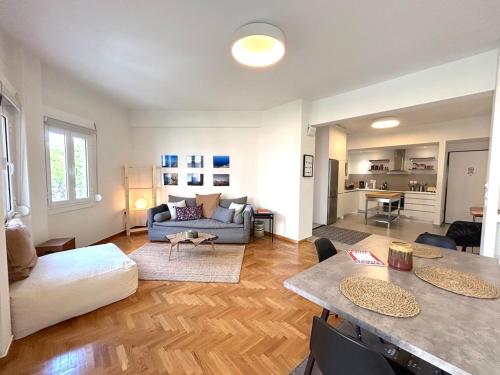 Bright Varnava Square 1BR Two Private Terraces