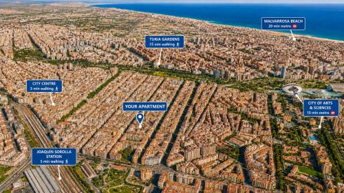 CASA FLORIT - Your Apartment in Ruzafa - 4 Guests - 5 min City Centre