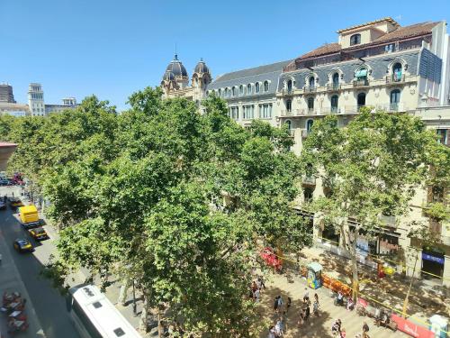 Rambla Skyline Plaça Catalunya. RC.