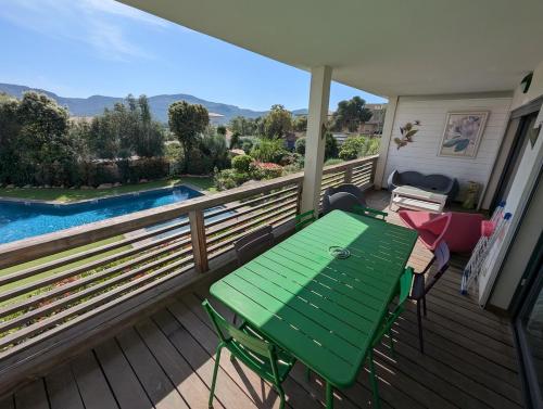 4 person apartment Terrace and pool