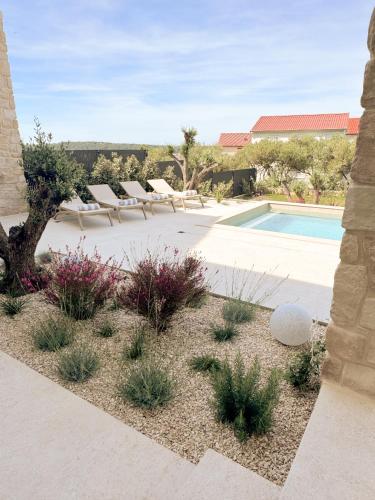2026 Brand New - Villa Orkula Rab with Heated Pool, Gym & Sea View