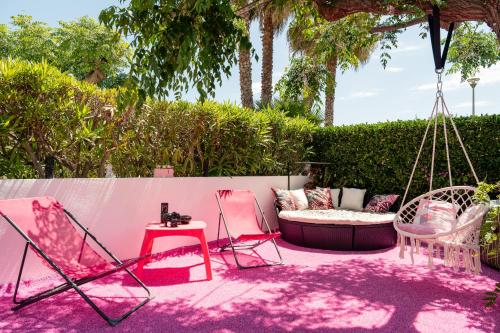 Villa L'Hyliadenna avec jardin - parking privé - au cœur du Village Naturiste, NaturaBeach Héliopolis - Plage à pied