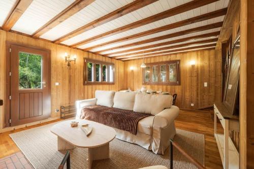 Flamme- Chalet Douillet-Grand Jardin-Terrasse - BBQ