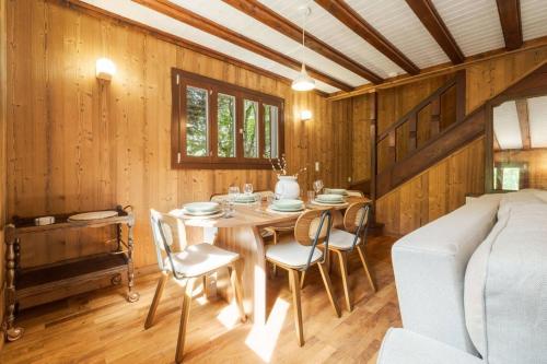 Flamme- Chalet Douillet-Grand Jardin-Terrasse - BBQ