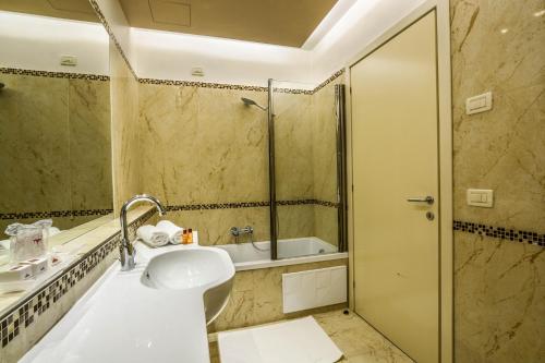 Koupelna v ubytování San Marco Palace