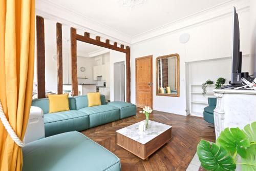 Central Paris 2-Bedroom Apartment with Netflix
