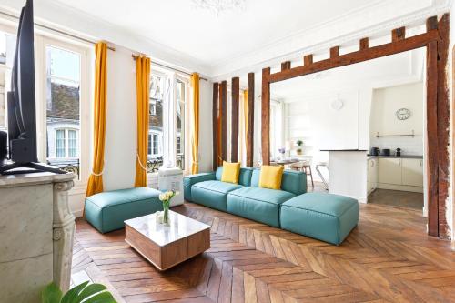 Central Paris 2-Bedroom Apartment with Netflix