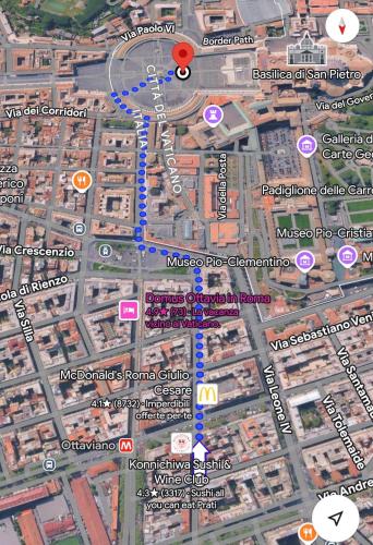 Vatican large family apartment - 100 smq - 2 bathrooms - 5 min Vatican & Metro